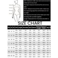 thumbnail image 6 of INSPIRE CHIC Women's 2 Piece Skirt Suit Set Peplum Blazer High Waist Pencil Skirt Work Outfit 3XL Grey Purple, 6 of 6