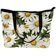 thumbnail image 2 of Daisy Canvas Leather Mix Crossbody Bag with Twill, Sponge, and Jeanette Material | Size 30x10.5x39cm/11.8x4.1x15.4in, 2 of 5