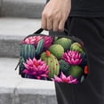 thumbnail image 2 of Cactus Hard Drive Cases Cable Organizer Small Travel Electronic Organizer Charger Case Organizer Oxford Fabric Waterproof Storage Bag for Protecting Electronic Gadgets - 5.9x9.44x3.14 in, 2 of 6