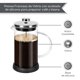 thumbnail image 3 of Cafetera Cazzenie Prensa Francesa de Vidrio para Café multicolor 350ml Cazzenie PRNFB17-1lt, 3 of 4