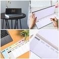 thumbnail image 2 of Masteelf 2Pcs Daily Planner Notepad for Writing Use with Paper and Iron Material Lightweight Size, 2 of 8