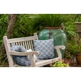thumbnail image 5 of 20" x 20" Simply Daisy Spring Garden Indoor/Outdoor Pillow, Lighter than Air Blue Qty 1, 5 of 6