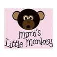 thumbnail image 2 of CafePress - Mimi's Little Monkey BOY Infant Bodysuit - Baby Light Bodysuit, Size Newborn - 24 Months, 2 of 4