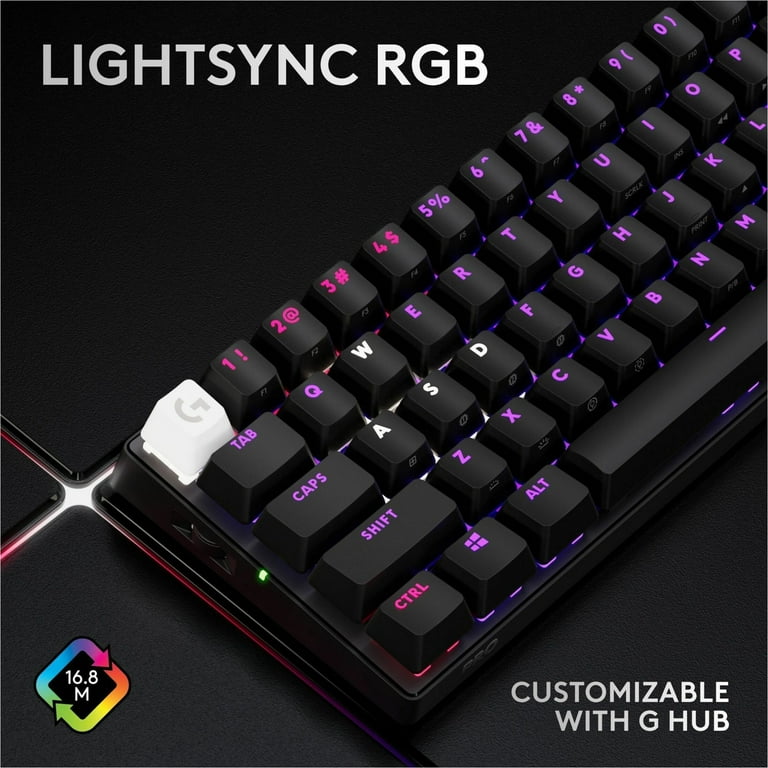 Logitech G PRO X 60 Black US配列 PRO X 60 - Wireless Gaming Keyboard | Logitech G