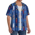 thumbnail image 2 of Kdxio Men's Hawaiian Shirt for Men Short Sleeve Shirt Cute Fish Summer Casual Holiday Beach Button Down T-Shirts, 2 of 5