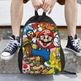 thumbnail image 6 of Super Mario Backpack, Large Capacity Travel Bookbag, Durable Water-Resistant Laptop Backpack For Work, College, And Daily Use, 16.1x11.8x6.5 Inch, 6 of 8