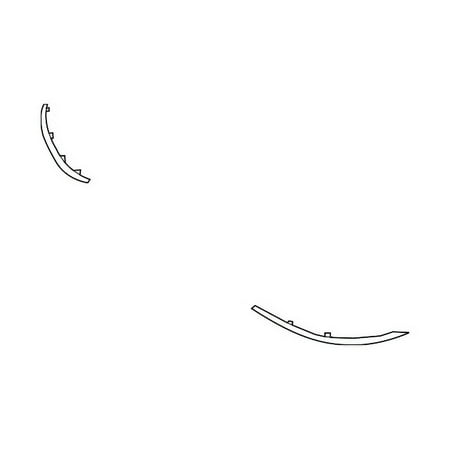 Genuine OE Nissan Lower Molding - 62074-5AA2A
