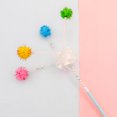 thumbnail image 3 of Cat Wand Toy Funny Colorful Shiny Cat Teaser Toy Kitten Fake Feather Toy for Pet, 3 of 10