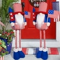 thumbnail image 4 of Adjustable Height, Retractable Standing Independence Day Flag Faceless Dwarf Doll, Patriotic Holiday Home Table Decoration, For Family And Home Indoor Outdoor Holiday Decor, 4 of 8