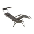 thumbnail image 6 of Bliss Hammocks Gravity Free Chair w/ Canopy , Drink Tray, & Pillow, 30-in. Wide XL, Weather & Rust Resistant, 360 Lb. Capacity, 6 of 17