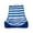 American Nautical Stripe, variant on Big Joe Captain's Float No Inflation Needed Pool Lounger, Ripple Blue Double Sided Mesh, Quick Draining Fabric, 3 feet