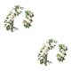 thumbnail image 1 of Bearachild 2x Wedding Arch Flowers Welcome Sign Decor Leaves Ceremony Type1, 1 of 1