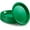 Green, variant on Disposable Plastic Plates Blue, 7 Inches Plastic Dessert Plates, Strong and Sturdy Disposable Plates for Party, Dinner, Holiday, Picnic, or Travel Party Plates, Pack of 50 - By Amcrate