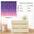 thumbnail image 6 of Yayeee 6 Pack Kitchen Dish Cloths Set for Washing Soft Drying Absorbent Microfiber Towels, Gradient Love, 6 of 9
