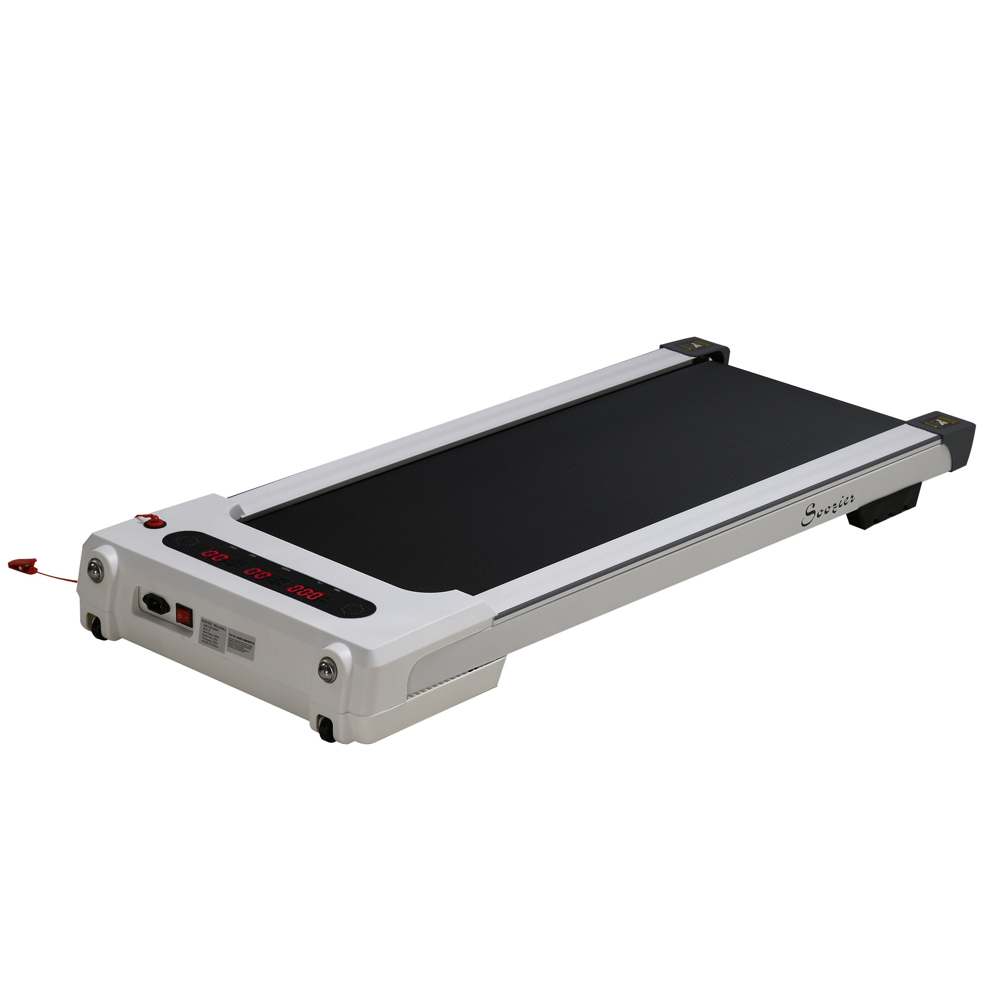 Soozier Walking Pad, Standing Under Desk Treadmill, Walking Jogging Machine with Blue Tooth