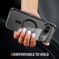 thumbnail image 3 of Decase Magnetic Case for Google Pixel 9 Pro XL,Compatible with Mag-safe,Military-Grade Protection,Stylish Non-Yellowing Shockproof Case for Google Pixel 9 Pro XL with Screen Protector,Black, 3 of 8
