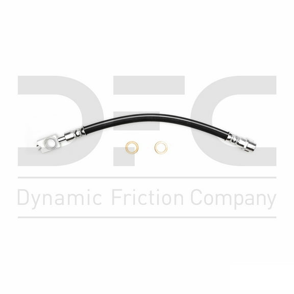 Rear Dynamic Friction Company Brake Line Hose 350-73038 For 2002-2009 Audi A4, 2002-2009 Audi A4 Quattro, 2004-2009 Audi S4
