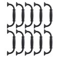 thumbnail image 2 of 10pcs black handles for cabinet knobs and cabinet drawer knobs pulls cupboard kitchen, 2 of 5