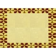 thumbnail image 1 of Ahgly Company Machine Washable Indoor Rectangle Transitional Sedona Brown Area Rugs, 2' x 5', 1 of 7