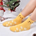 thumbnail image 3 of G&Y Women's Cat Socks, Animal Novelty Socks, 5Pairs, Mix Color Set 1, 3 of 6
