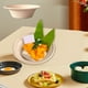 thumbnail image 5 of Tazón desechable para yogur griego frío con extracto de vainilla, tazón de papel para hielo raspado, tazón de esponja para hielo, tazón con forma de sombrero de paja, tazón de papel para, 5 of 7