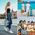 thumbnail image 7 of Obrewu Blue Pioneer Flower Lunch Bag for Adult, Insulated, Leakproof, Oxford Cloth, 7 of 7