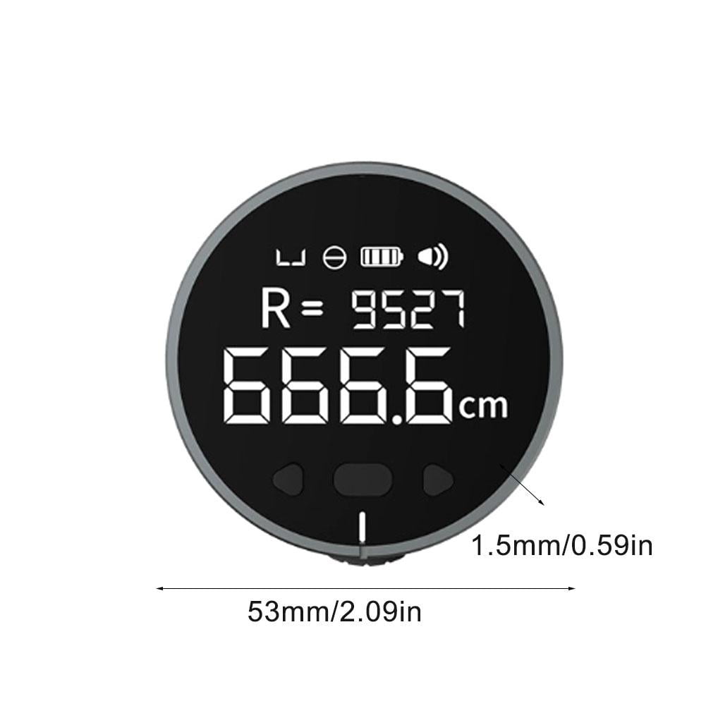 Atuman High-Precision Electronic Ruler and Digital Tape Measure, 99m Extra-Long LCD Measurer with 10 History Records