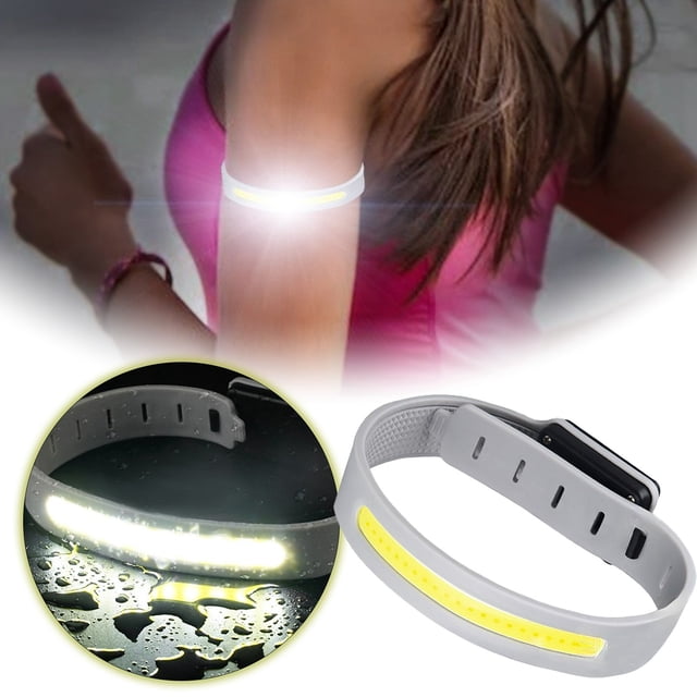 Lightweight Running Light – Rechargeable Wristband With Three Brightness And Sweatproof