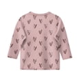 thumbnail image 4 of YOUYEDIAN 3/4 Sleeve Shirts for Teen Girls 11-12 Floral Graphic Tops Crew Neck Tshirt Casual Clothing Vermilion 11-12 Years, 4 of 4