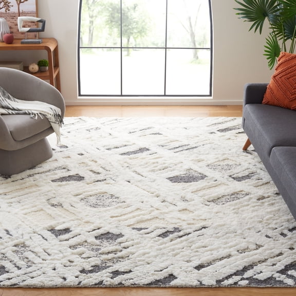 Safavieh Tribeca Kerstin Abstract Area Rug, Gray/Ivory, 8' x 10'