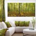 thumbnail image 1 of Panorama de Forêt Automnale Verte - Impression d'Art sur Toile Paysage, 1 of 3