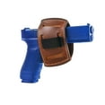 thumbnail image 3 of Saddle Mate Leather Universal Gun Holster, Brown, for Large Frame Pistols, Ambidextrous, 3 of 6
