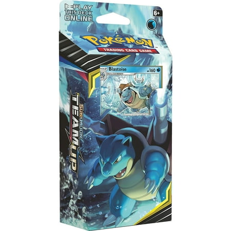 Pokemon Team Up Deck- Sun & Moon 9- Blastoise TAG Team Torrential Cannon Team Up Theme (Pokemon Red Best Team)