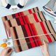 thumbnail image 3 of Beach Chair Replacement Fabric Burly Wood Orange Black Stripes Sling Chairs Canvas 45x17 Inch Folding Lounge Deck Chair Cloth Cover for Patio Outdoor, 3 of 5