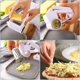 thumbnail image 3 of Rotary Cheese Grater, Parmesan Cheese Grater with 3 Kinds of Drum Blades, Fruit/Cheese Slicer, Mechanical Grater for Kitchen, Stainless Steel Handheld, 3 of 5