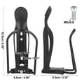 thumbnail image 2 of Unique Bargains 2pcs Adjustable Bicycle Water Bottle Cages for Mountain Road Bike Black, 2 of 8