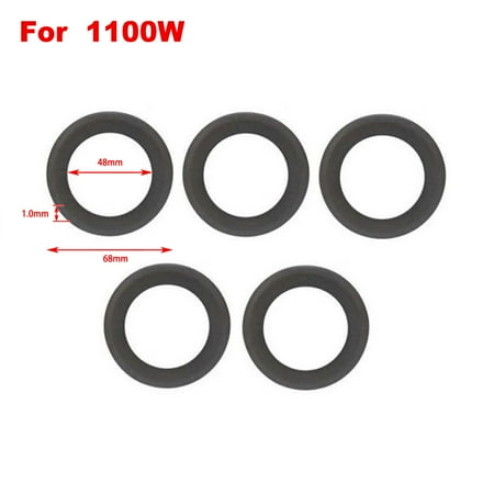 

Goodhd 5Pcs Air Pump Piston Ring Anti-Fatigue for 50W/1100W/1500W Air Compressor Parts