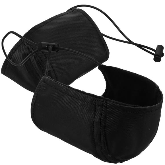 HINTRMENT Shoe Heel Protector 2Pack Driving Heel Protection Black Cloth