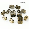 thumbnail image 2 of Butterfly Earring Back Metal 200PCS Tight Ear Locking Earring Stopper for Women, 2 of 10