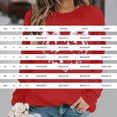 thumbnail image 3 of WTXUE Valentine Pullover Sweatshirt Love Heart Printed Sweatshirts Graphic Tunic Sweatshirts Trendy Sweatshirts Pull Over Sweatshirt Long Sleeve Sweatshirt Fall Sweatshirts Hot Pink L, 3 of 5