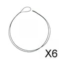 thumbnail image 1 of DYNWAVECA 6xExtension Line for Tennis Badminton Racquet Sports Starting Clamp Nylon Wire, 1 of 10
