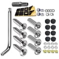 thumbnail image 5 of Baoblaze Plate Screws Set Car Tag Bolts Fastener Caps Plate Fasteners and Black, 5 of 7