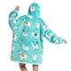 thumbnail image 4 of Sudadera Con Capucha, Sudadera Con Capucha De Franela De Gran Tamaño, Con Estampado Lindo Y Elegante, Suelta Con Bolsillos Para Exteriores ANGGREK CF1711, 4 of 6