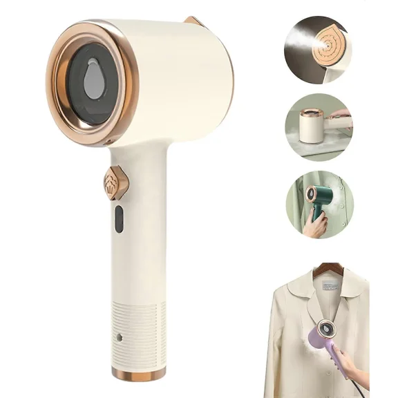 Travel Mini Steam Iron, Upgraded Portable Handheld Garment Steamer for Clothes, Travel Fast Preheating Dry Ironing Machine