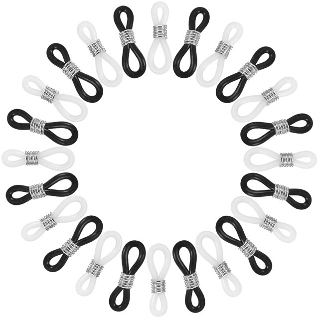 IDEANATEGRATE 100Ud Finales Transparentes De Silicona Para De Gafas Estilosas