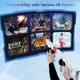 thumbnail image 3 of 3-in-1 Magnetic Gunstock for Meta Quest 3S/Quest 3, Magnetic VR Accessories Controller Grips with Shoulder Straps for Enhance Control Feel, Realistic FPS Gaming Experience, Black, 3 of 7
