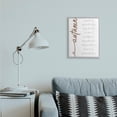 thumbnail image 2 of Stupell Industries Autumn Harvest Season Checklist Country Charm Grey Framed, 16 x 20, Design by Daphne Polselli, 2 of 8