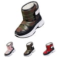 thumbnail image 5 of XXWXYD Toddler Boots Girl Boys Children's Casual Shoes Mesh Soft Sole Breathable Sports Short Boots for Fashion Classic Comfortable Shoe(6-7 Years,Green), 5 of 9