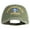 Olive, variant on U.S. Army 76th Infantry Brigade Combat Team Embroidered Washed Solid Pigment Dyed Cotton Twill Brass Buckle Cap - Olive OSFM