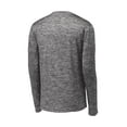 thumbnail image 5 of Sport-Tek Posicharge Long Sleeve Electric Heather Tee, 5 of 5
